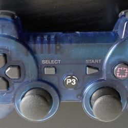 Clear Purple PS3 wireless controller For PARTS