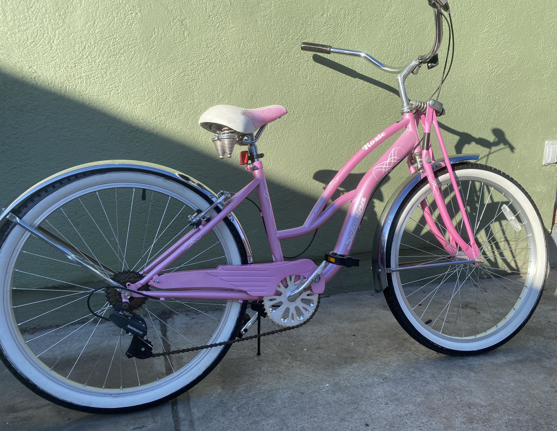 Schwinn Roxie 26 Wheels 7speed Springer Suspension Pearl Pink