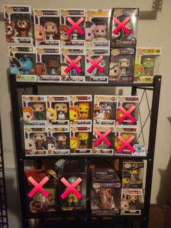 Horror Funko Pop & Figures. Prices In Description