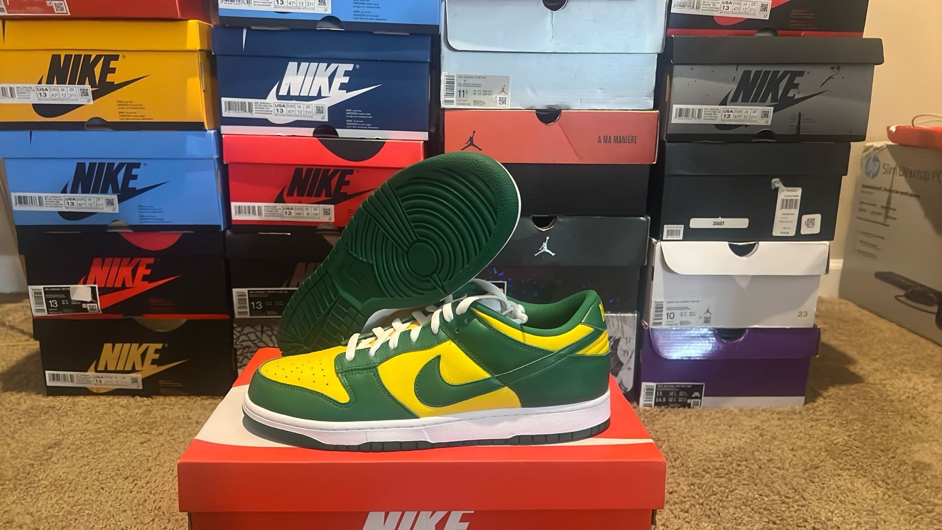 NIKE DUNK LOW SP - Reverse Brazil - 12/13m