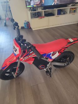 Kids electric dirt bike