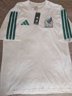 Mexico Adidas Cotton T-Shirt Mens Size M