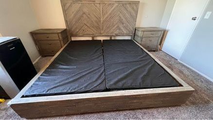 King Size Bed frame Set 