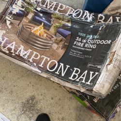 36 I In Outdoor Fire Ring I Have Two For 50
