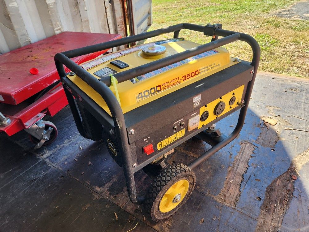 Champion 3500 Watt Generator $250/bo