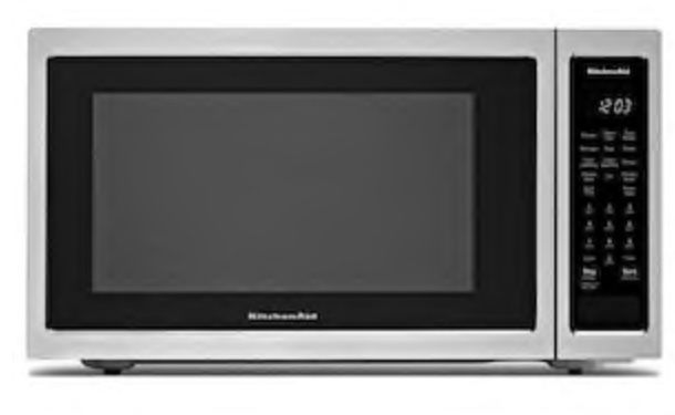 KitchenAid 1.5-cu ft 1400-Watt Countertop Convection Microwave (Stainless Steel)