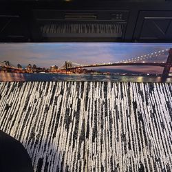 City Scape Canvas Picture Painting