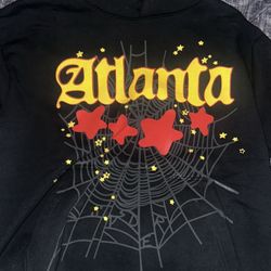 Sp5der Atlanta Hoodie Black