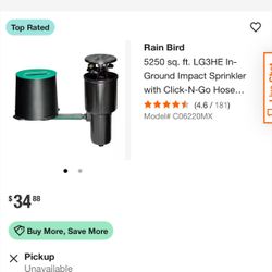 Lawn Sprinklers