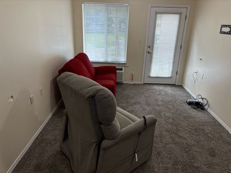 Power Lift Recliner Chair Tan Fabric