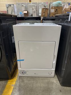 GE DSKS333ECWW Electric Dryer