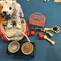 American Girl Doll Dog Set