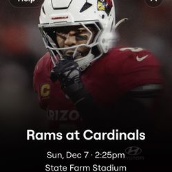Rams Vs cardinals 