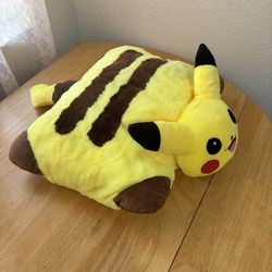 Pikachu Toy & Pillow