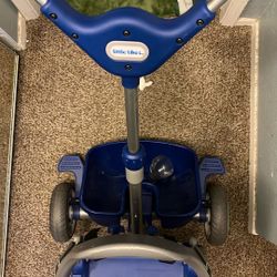 Little Ride On Bike With Push Handle 