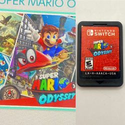 Super Mario Odyssey | Nintendo Switch 2017 | Cartridge Only Tested Authentic US
