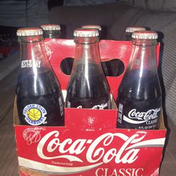 Vintage Golden State Warriors Coke Bottles (unopened)