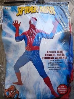 New Adult Marvel Legends Rivals Spider-Man Cosplay, Foreplay, Roleplay, Rental Quality, Halloween Costume made by Disguise
Size XXL
$100
Price is