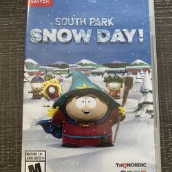 South Park Snow Day Nintendo Switch