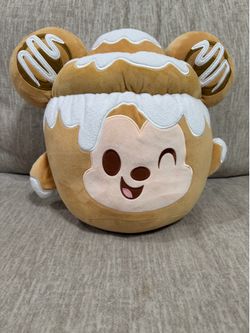 Disney Mickey Mouse Cinnamon Roll Plush 15”