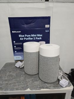 Blueair Blue Pure Mini Max Air Purifier, 2 Pack