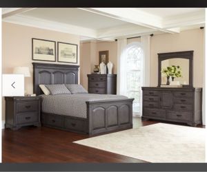 King Size Bedroom Set (real wood)