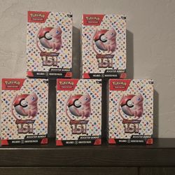 Pokemon 151 Booster Bundles