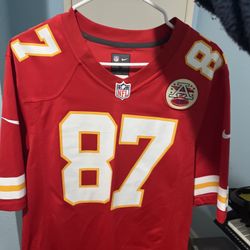 Travis Kelce #87 Kansas City Chiefs Nike Jersey – Worn Once