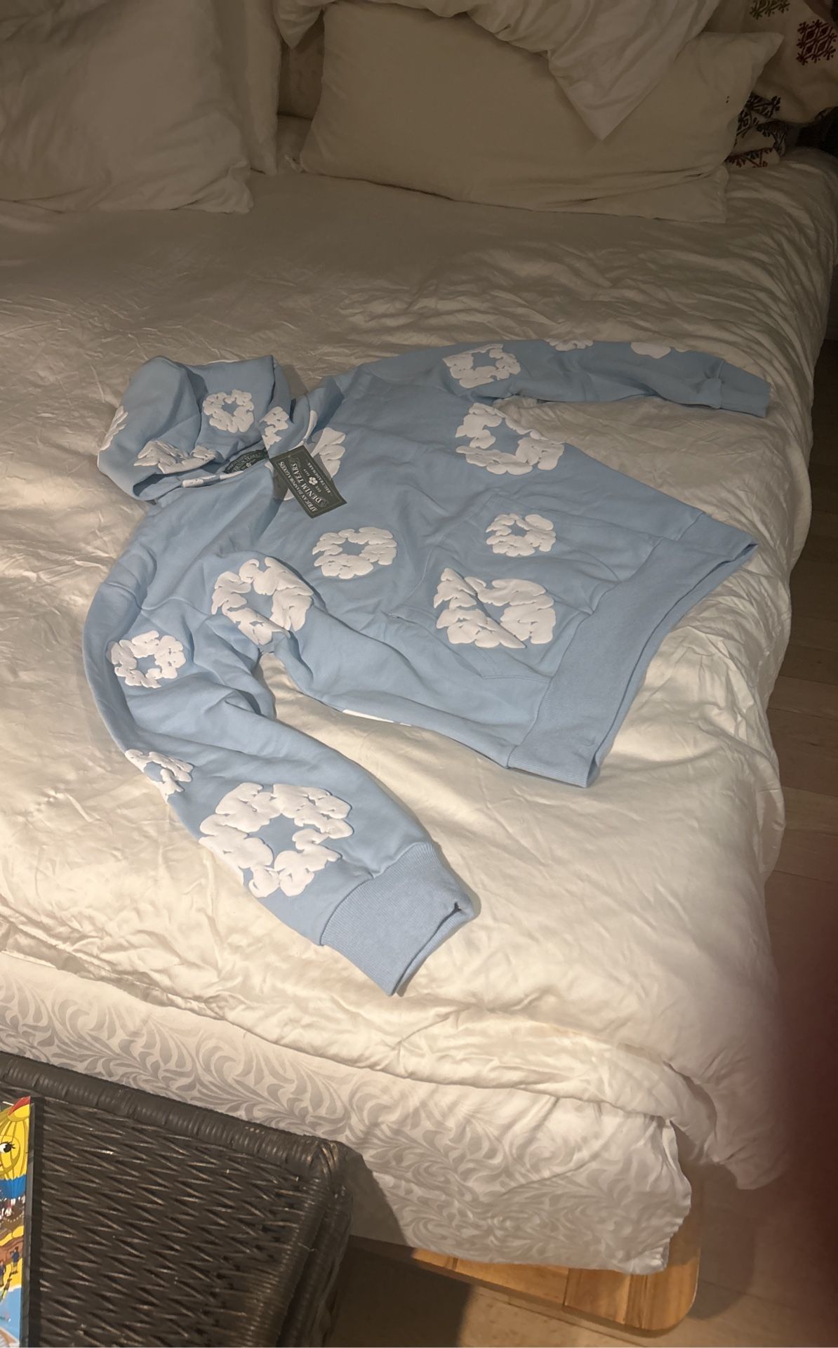 Denim Tears Sky Blue Hoodie