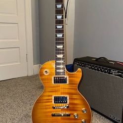 Brand New Gibson Les Paul Standard '60s AAA Flame Top Guitar Center-Exclusive Electric Guitar Honey Lemon Burst