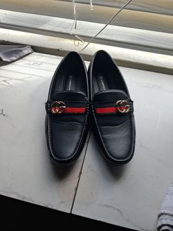 Alberto Fermani Black Leather Loafers