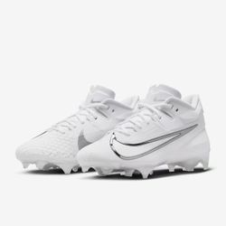 Nike Vapor Edge Elite 360 Football Cleats White Mens Size 13