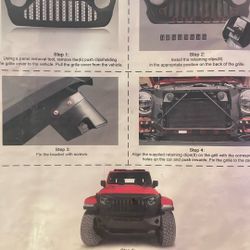 Vader Grille For Jeep Wrangler JL