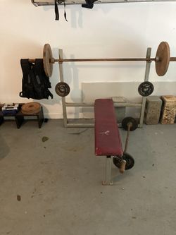 Weight Bench Set for Sale in Marietta, GA OfferUp