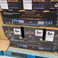 Tabletop Bluetooth Fire Speaker Ukiah