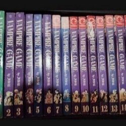 Vampire Game English Manga Volumes 1-15
