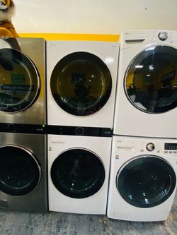 Lavadora y secadora a pagos flexibles