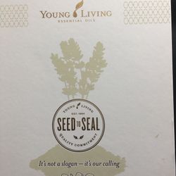 Brand New young living Essential Oils Box,10 1/2 Inch Holders Roller Top Cards