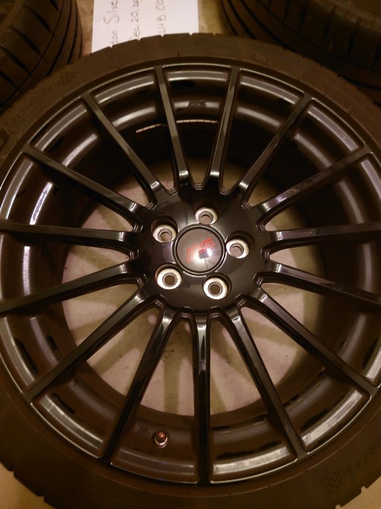 18 x 7.5 JDM Enkei BRZ STI tS Wheels