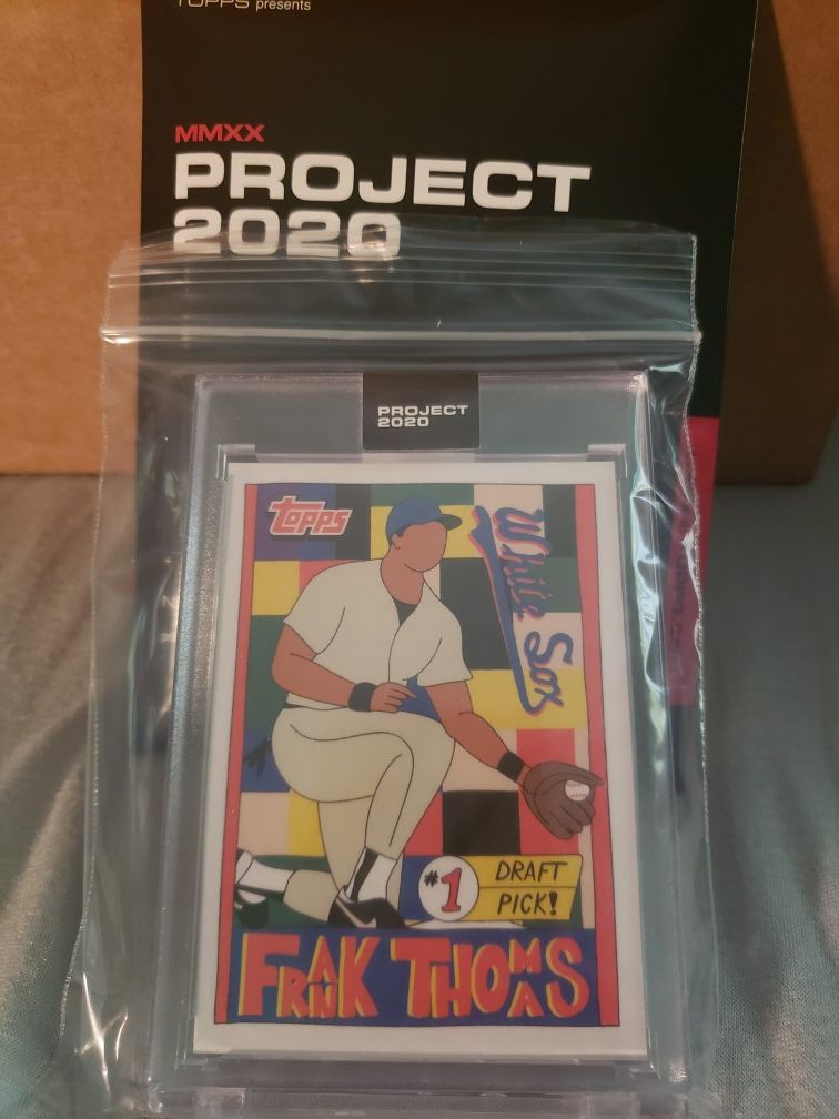 Topps Project 2020 Frank Thomas by Fucci