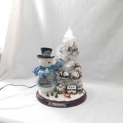 Thomas Kinkade Sno' Place Like Home For The Holidays