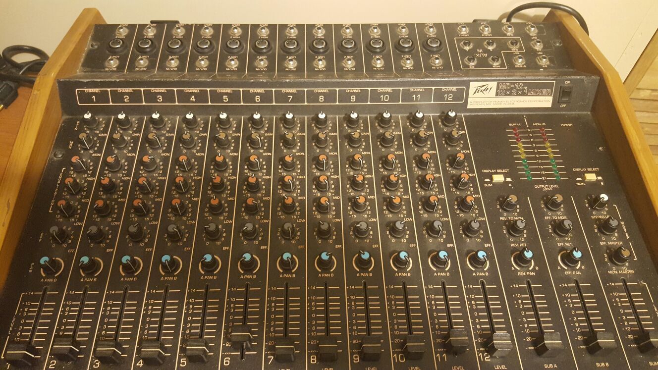 12 channel mixer Nothing Wrong With Unit Just Don’t Have Any Need For It