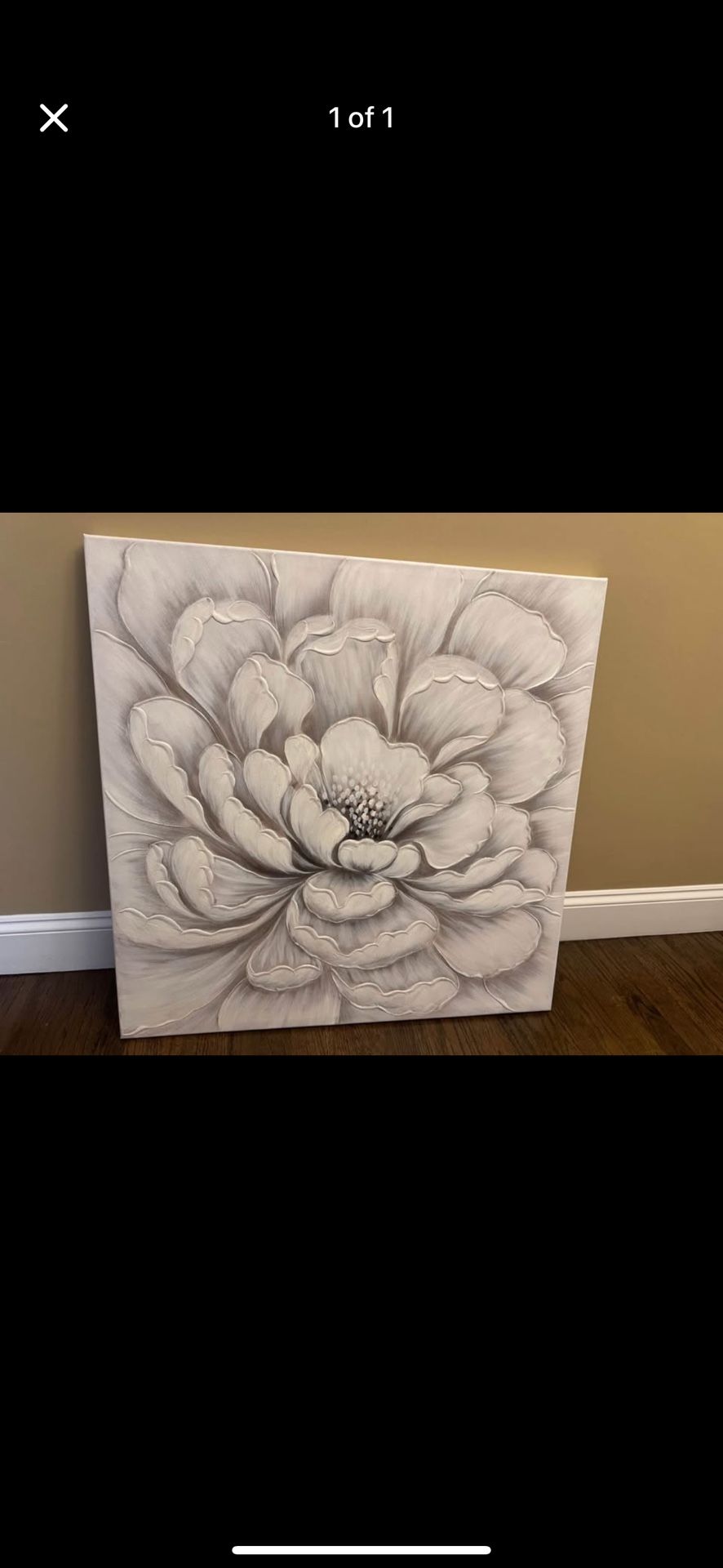 Flower Canvas Painting 