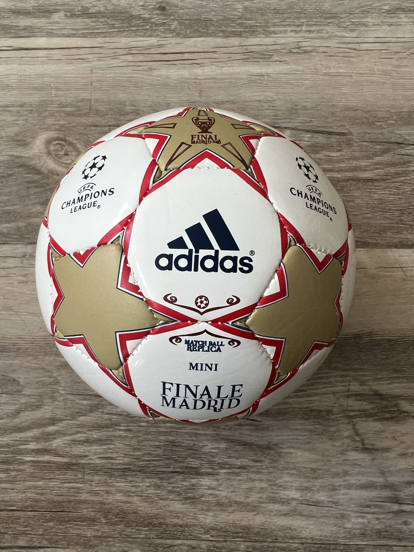 Adidas UEFA Champions League Final Madrid Mini Soccer Ball for