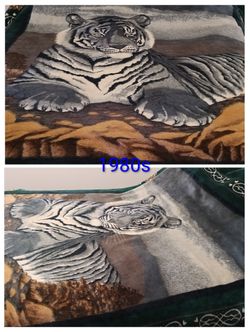 Korean tiger comforter 88 x 76