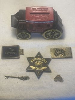 Wells Fargo and Union Trust Co San Francisco 1852 Stage Coach Savings Coin Bank