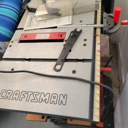 Craftsman  Model 137.218100. 10"table Saw