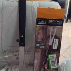 Visalia CA Fire Tongs 38 Inch 