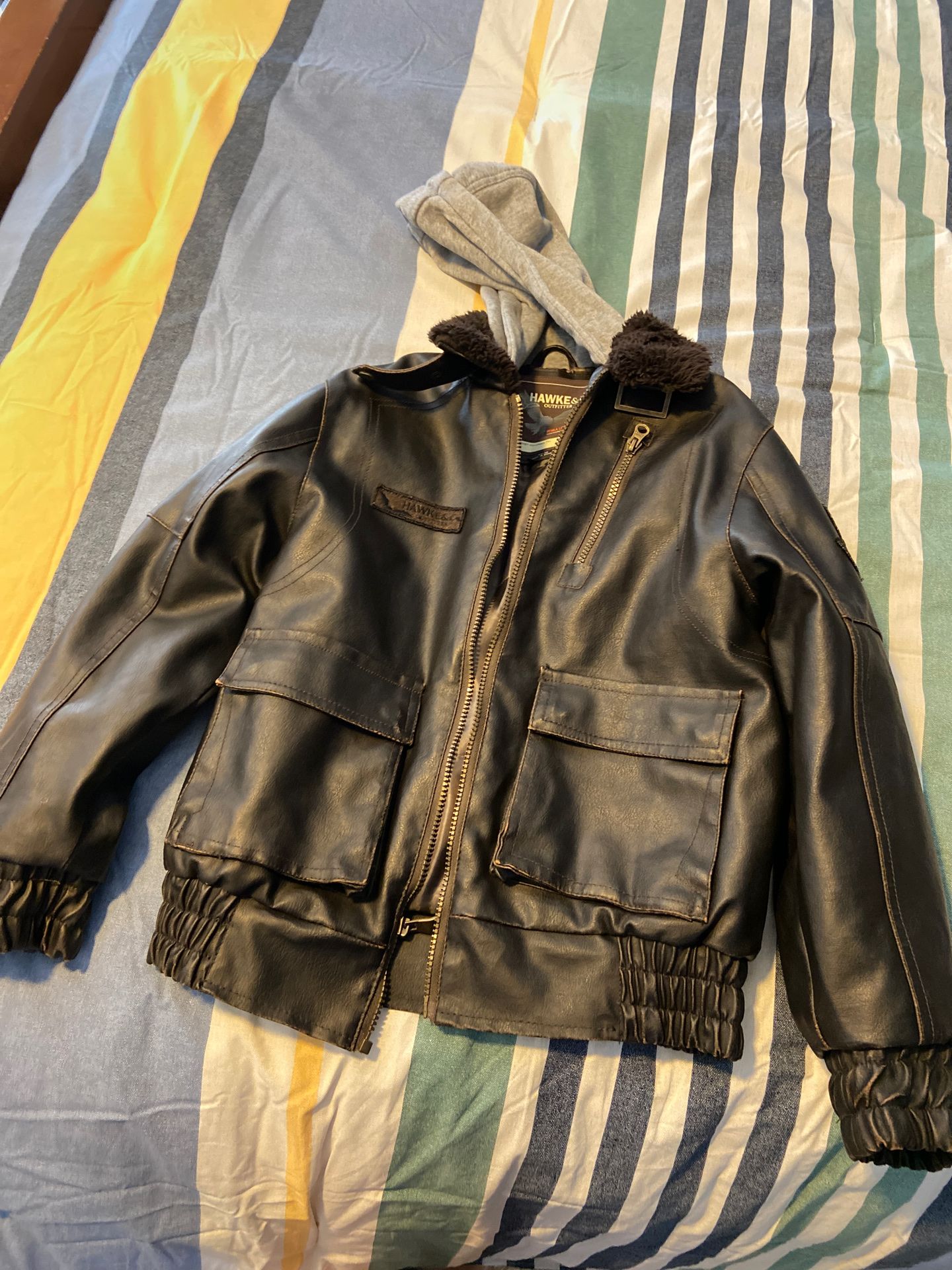 Hawkee &Co leather jacket