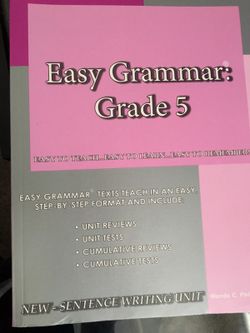 Easy Grammar: Grade 5